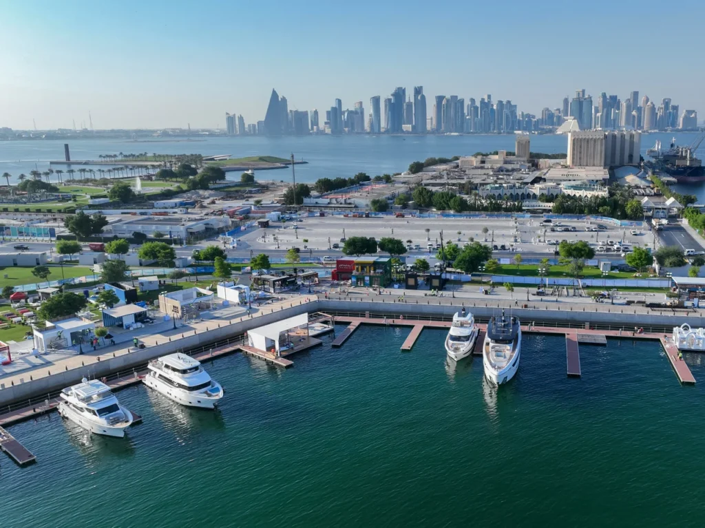 Gulf Craft fleet at Qatar Boat Show 2024
