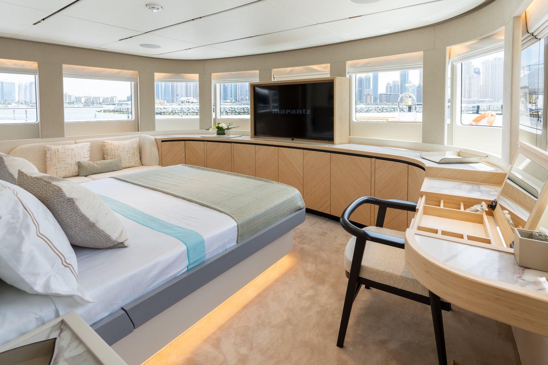 Majesty 100 Terrace - Gulf Craft at Dubai International Boat Show 2025