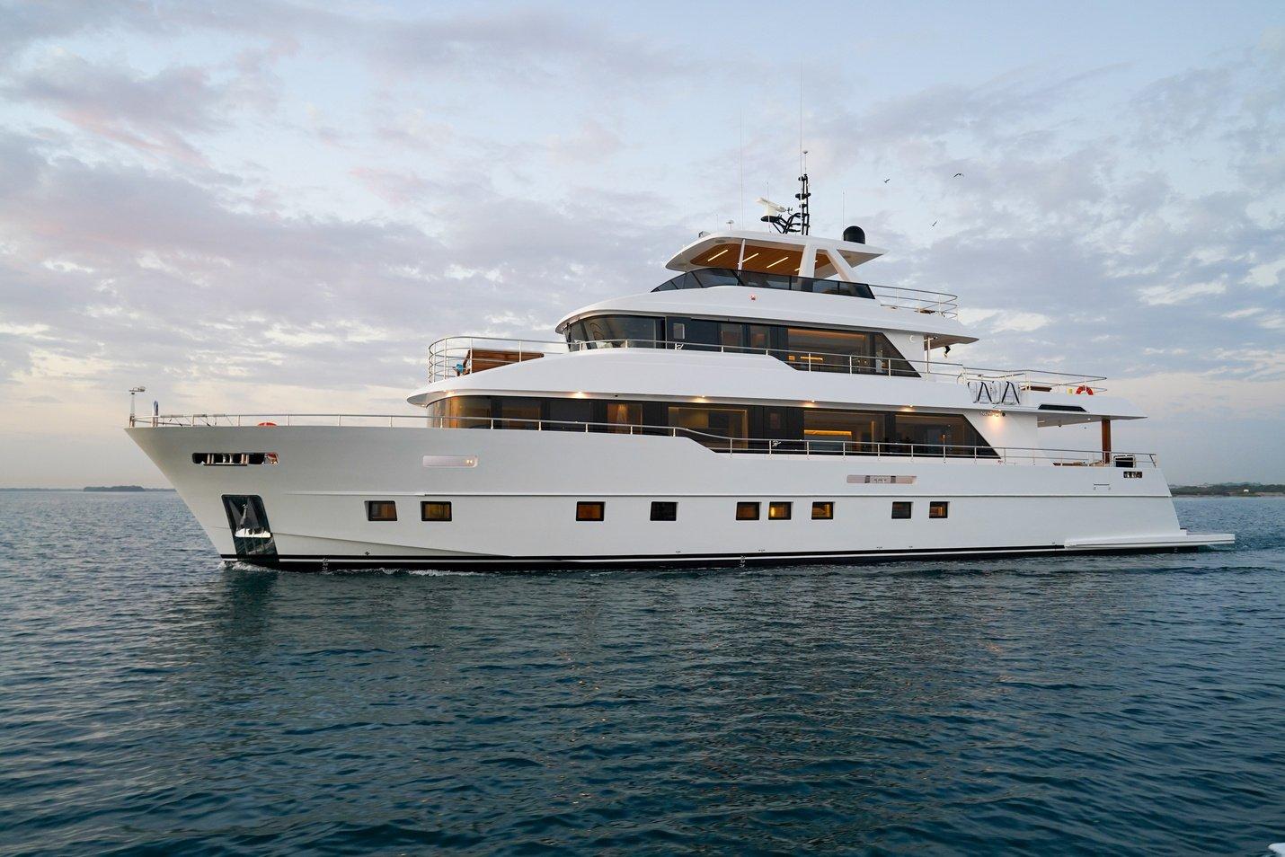 Majesty 100 Terrace - Gulf Craft at Dubai International Boat Show 2025