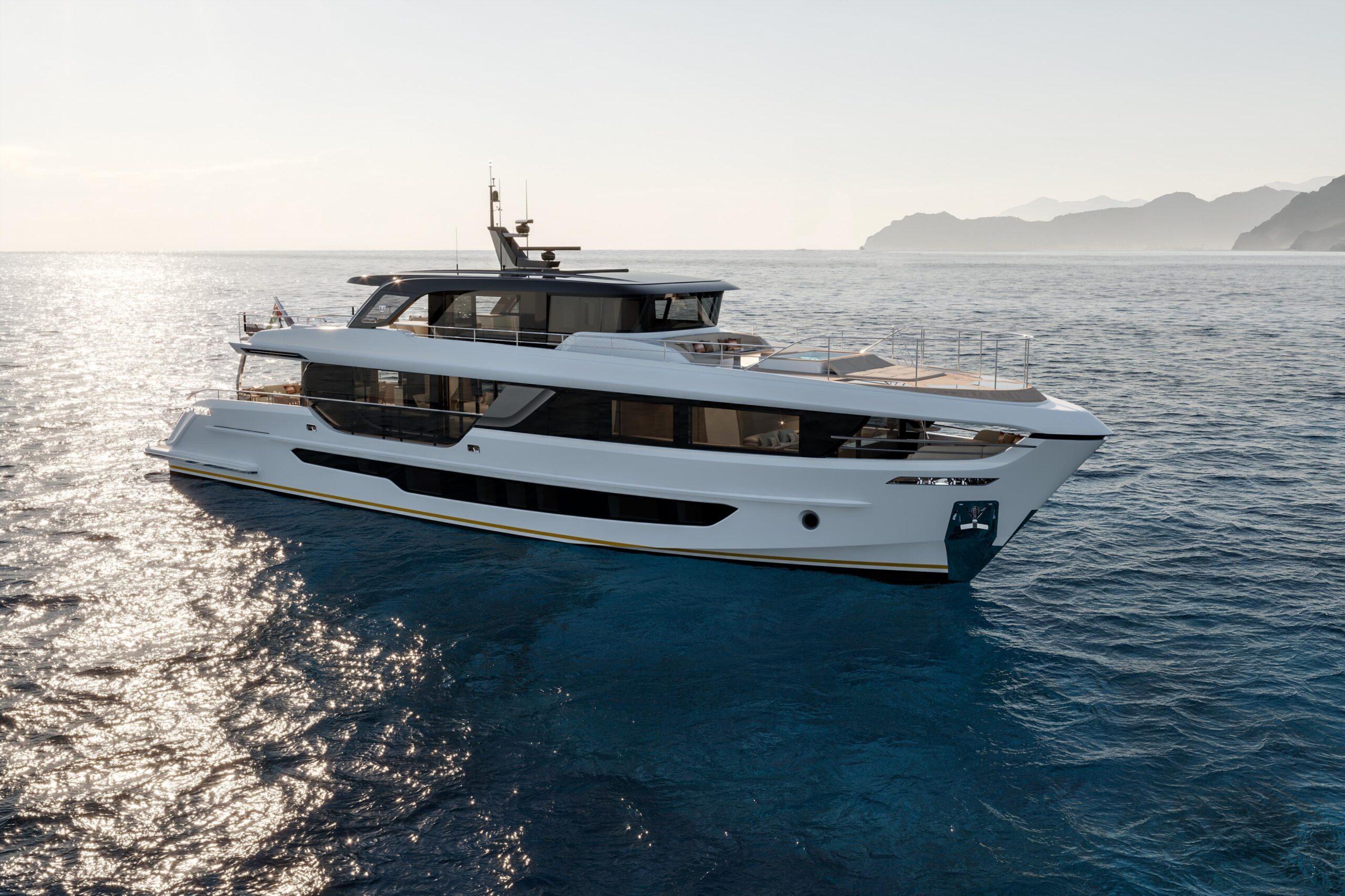 Majesty 100 Terrace - Gulf Craft at Dubai International Boat Show 2025