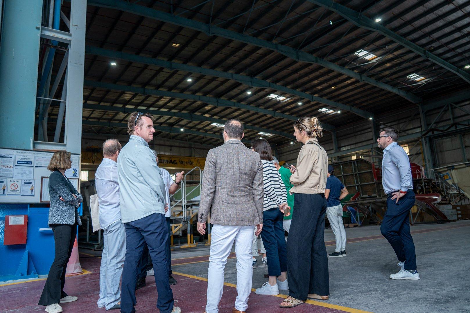 Global media visited Gulf Craft’s shipyard after DIBS 2025